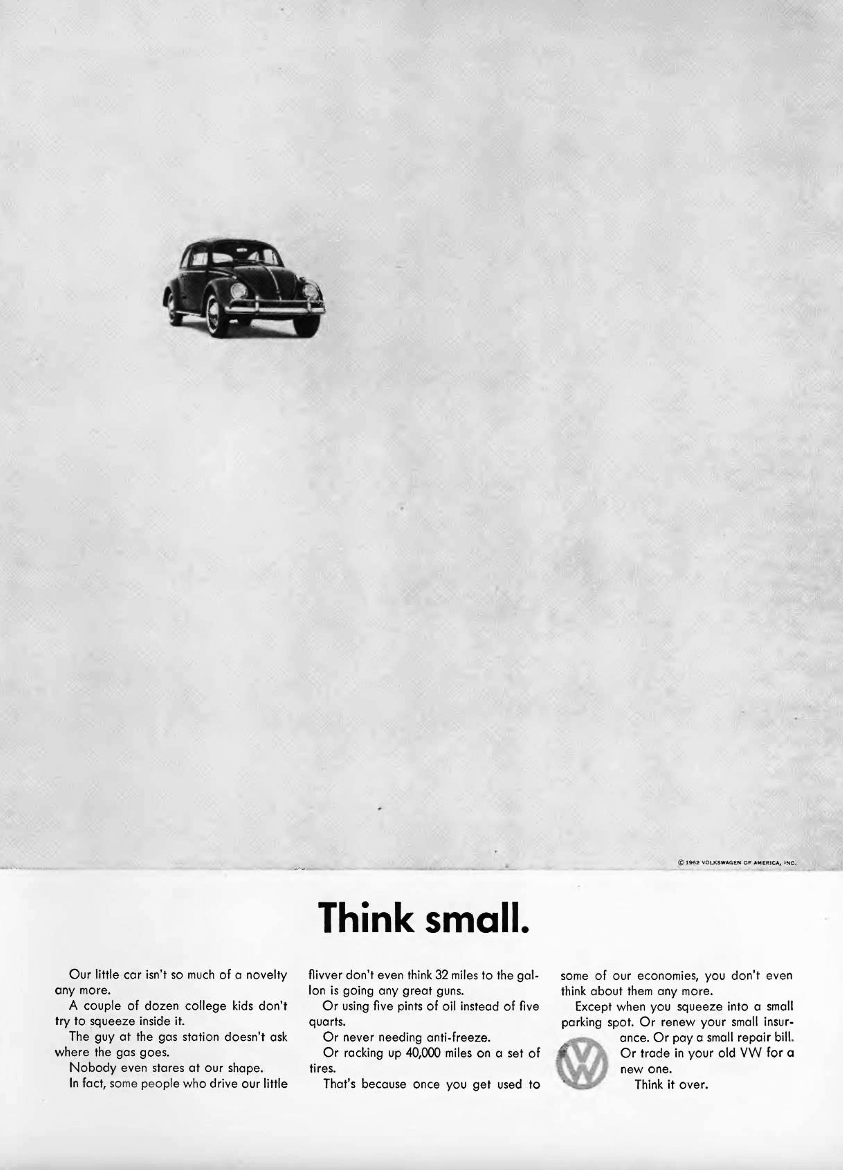 Think Small — Volkswagen